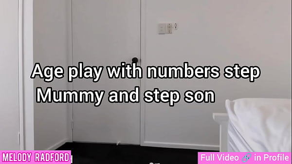 Age play with numbers step Mummy and step son Melody Radford Porn