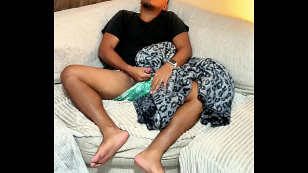 Mommy & Step-Son Share a Couch