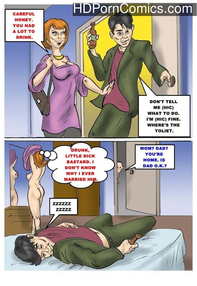 Son fuck Mother while Father Drunk free Cartoon Porn Comic1