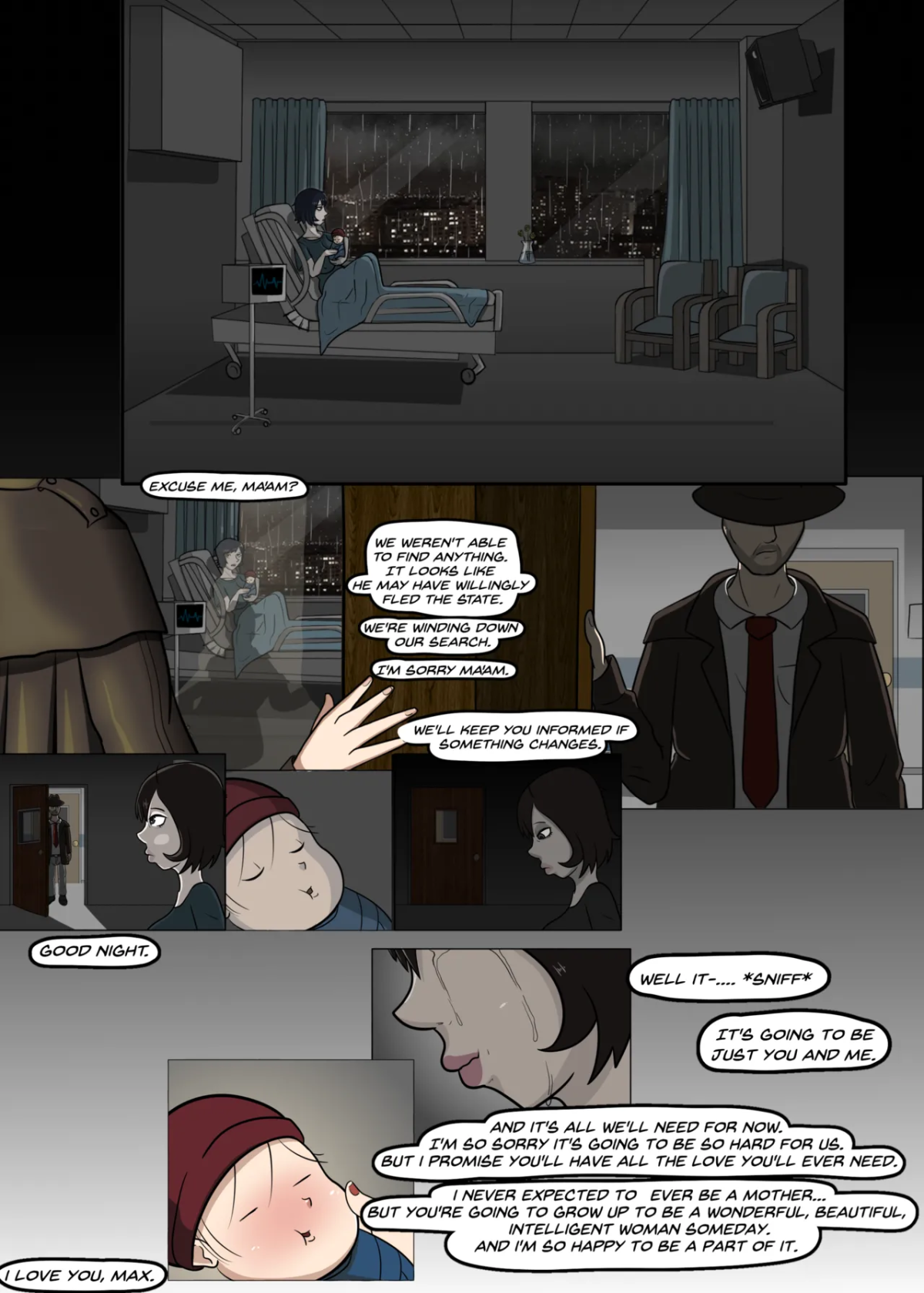 Incessance 1 – The Demon Possessing My Penis Made Me Fuck My Mom Porn Comic2