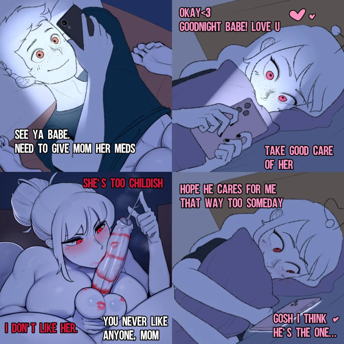 Mom-Induced Breakup – Porn Comic
