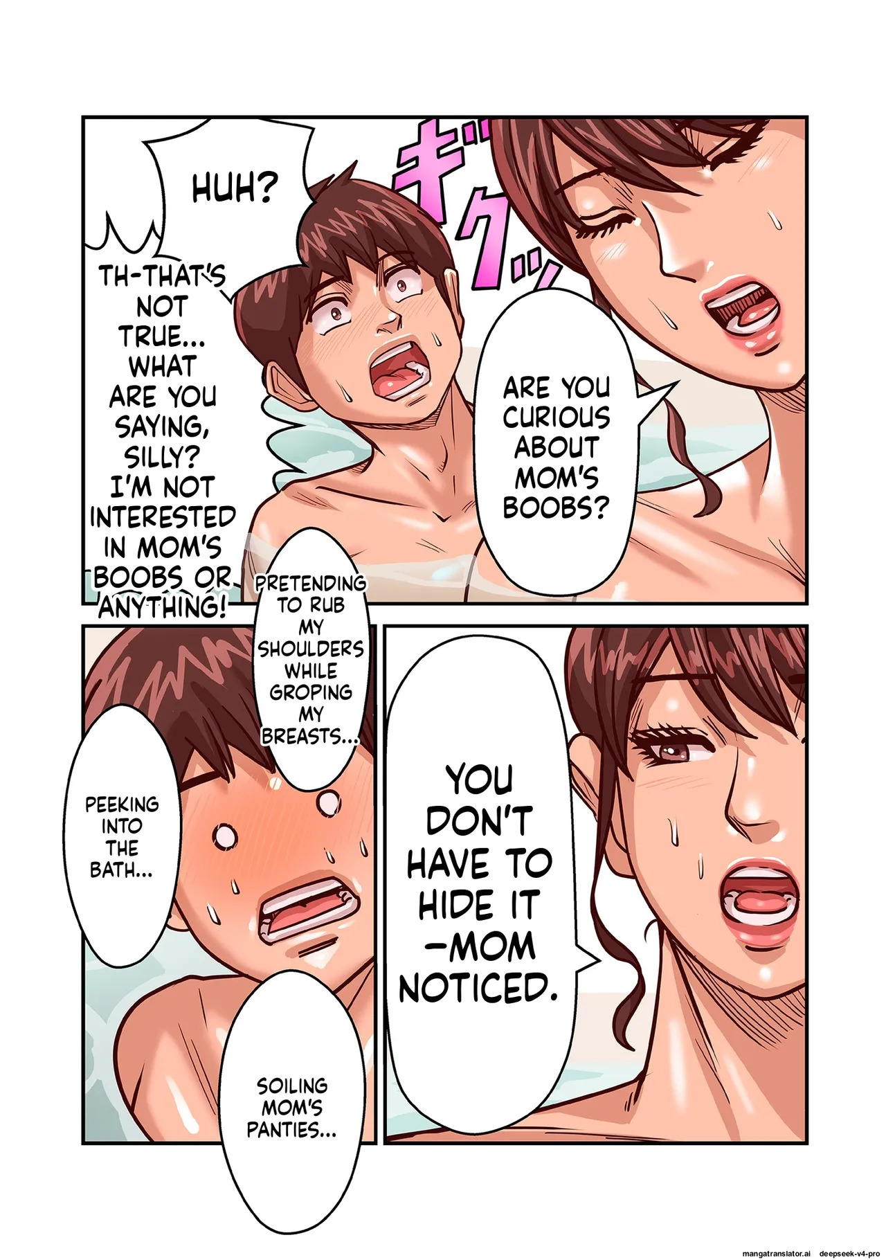 Mom needs Bath Mom Porn Comic10