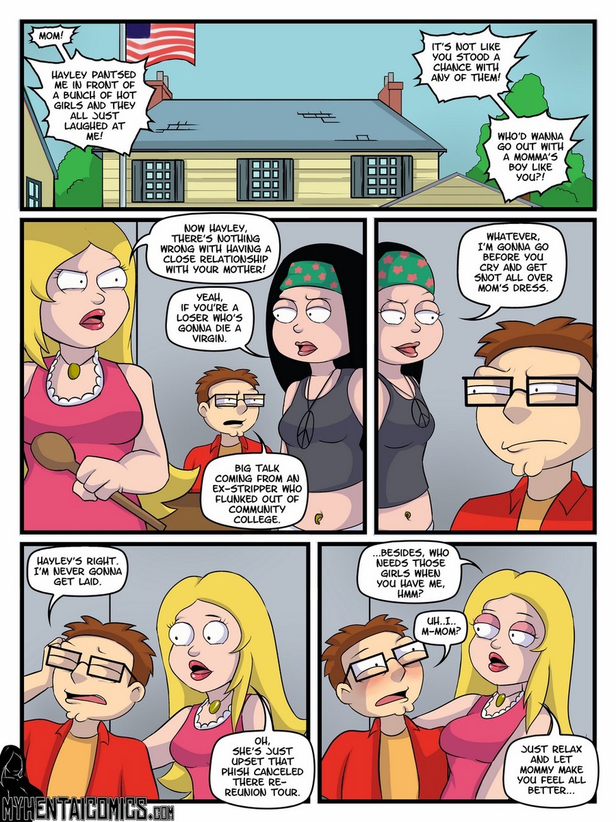 Mommas Boy American Dad2