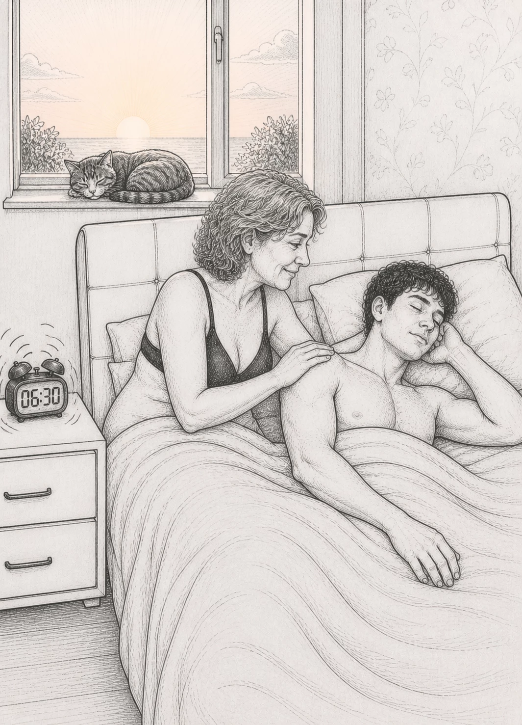 mother son daily routine3